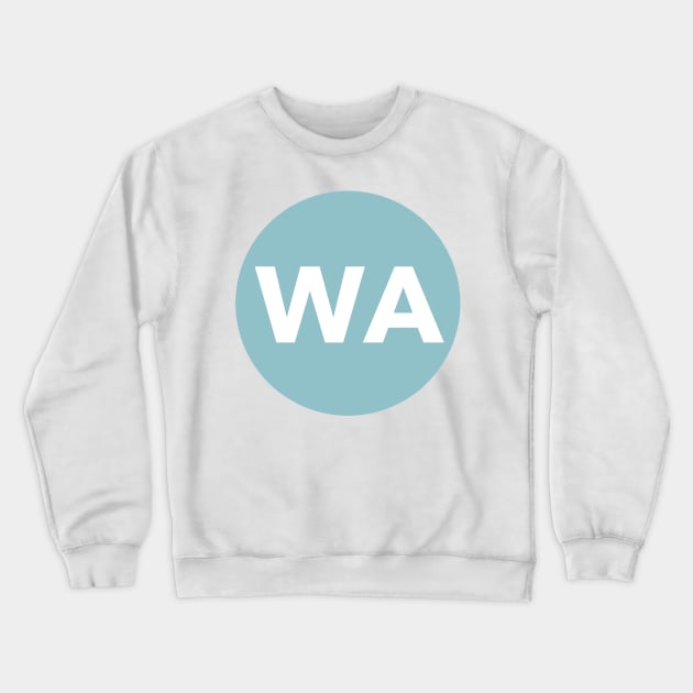 WASHINGTON Crewneck Sweatshirt by weloveart